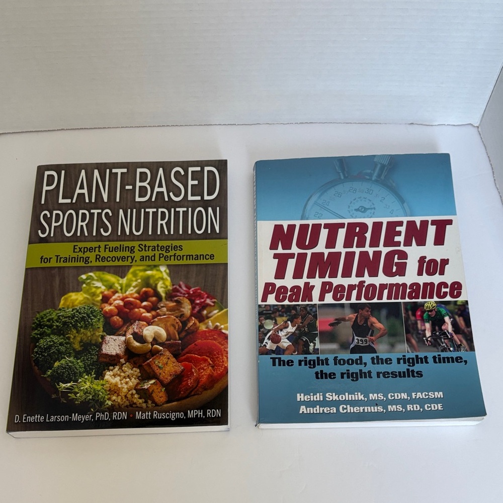 Plant-Based Sports Nutrition & Nutrient Timing Book Bundle‎